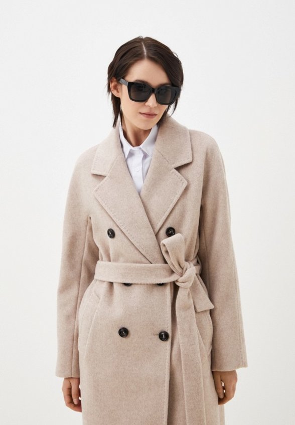 Пальто двубортное Almarosa