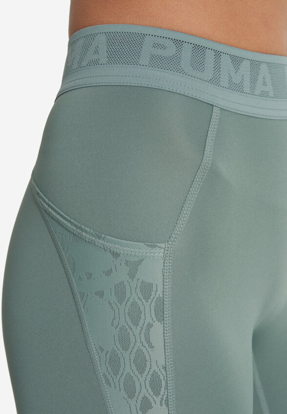 Легинсы женские PUMA Lace, Зеленый