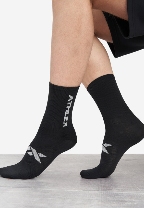 Носки Athlex, 3 пары, Черный