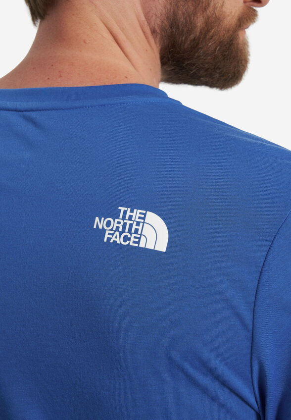 Футболка мужская The North Face Mountain Foundation Coordinates, Синий