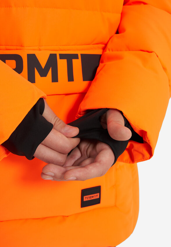 Пуховик для мальчиков Termit, Оранжевый
