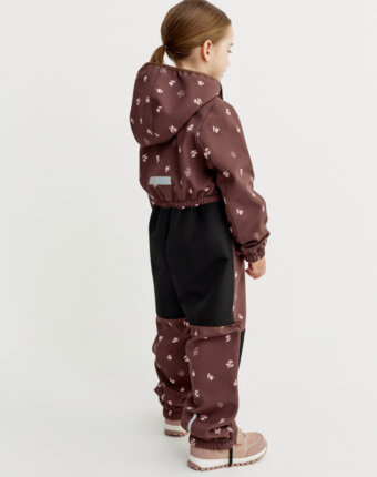 Комбинезон из Softshell на флисе для девочек детям