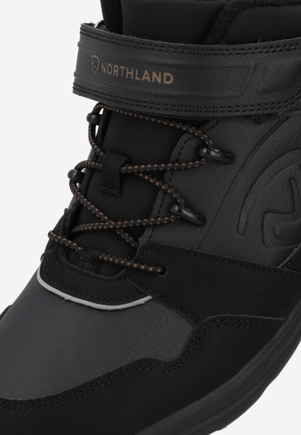 Ботинки для мальчиков Northland Tirol Fleece B, Черный
