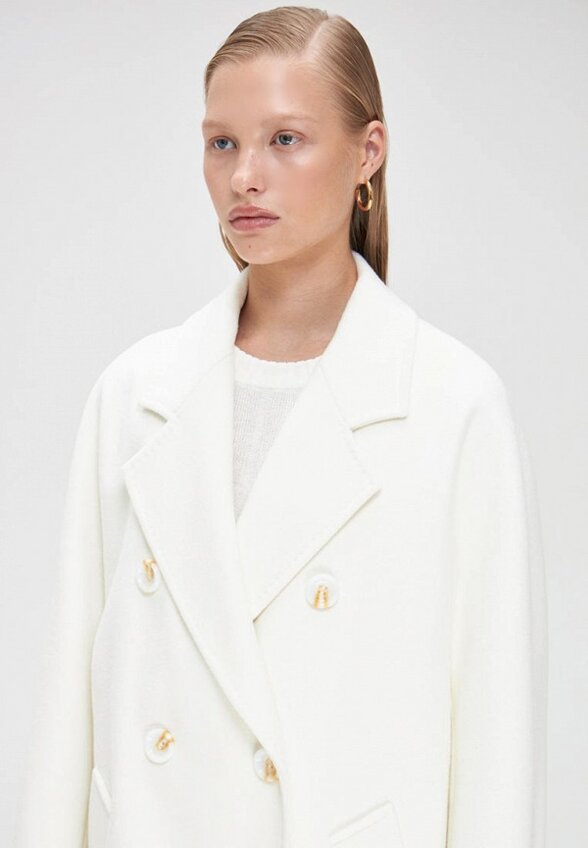 Пальто двубортное Prav.da