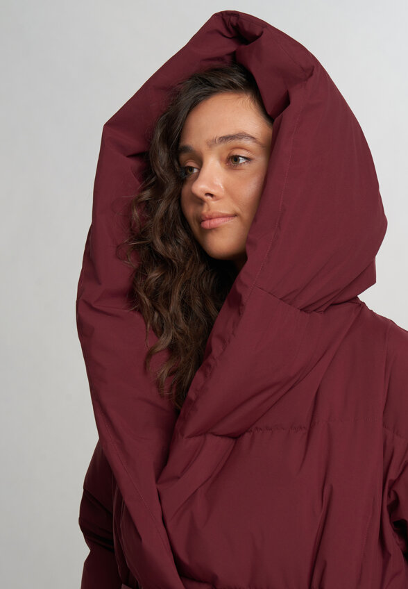 Пальто утепленное женское Robe di Kappa, Красный