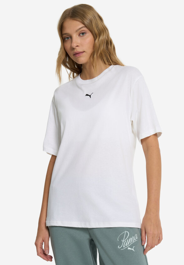 Футболка женская PUMA Essentials+ Relaxed, Белый