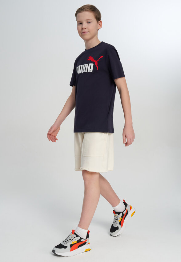 Футболка для мальчиков PUMA Ess 2 Color No.1 Logo, Синий