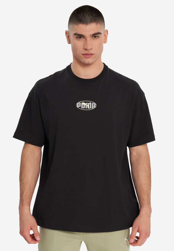 Футболка мужская PUMA Ess Logo Lab, Черный