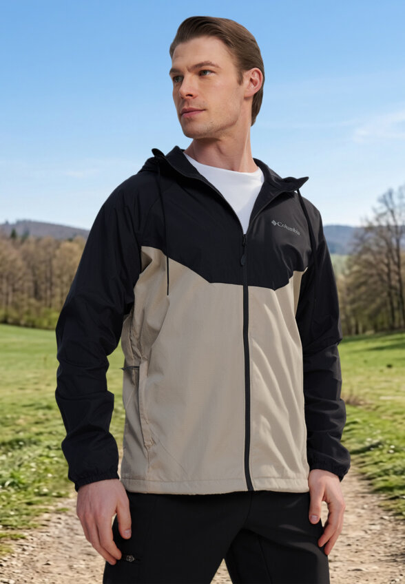 Ветровка мужская Columbia Spire Heights IV Jacket, Бежевый