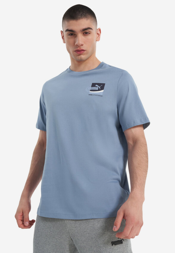 Футболка мужская PUMA Graphic, Голубой