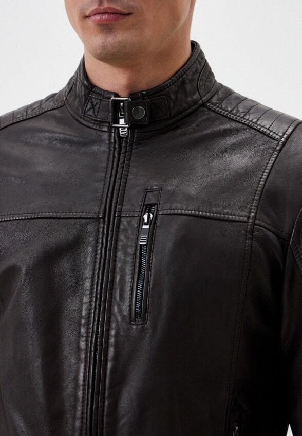 Куртка кожаная Jorg Weber