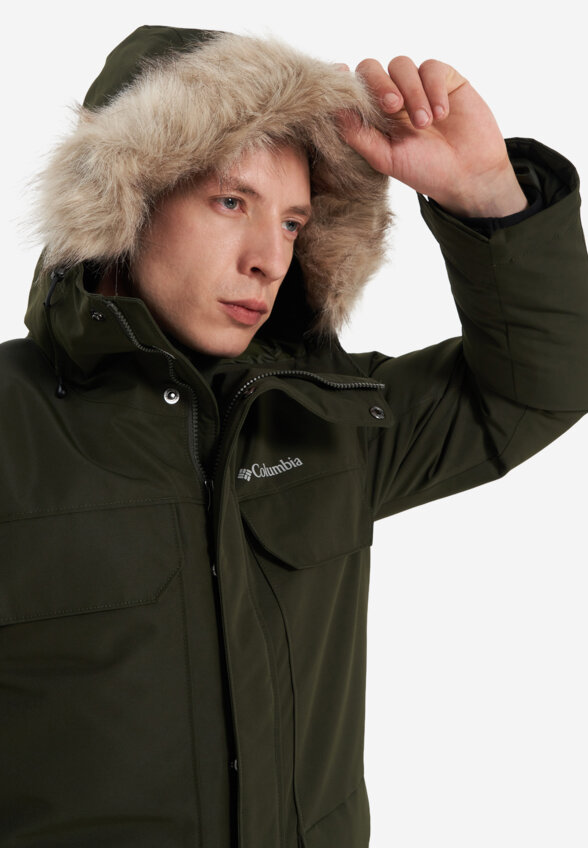 Парка мужская Columbia South Canyon III Long Parka, Зеленый