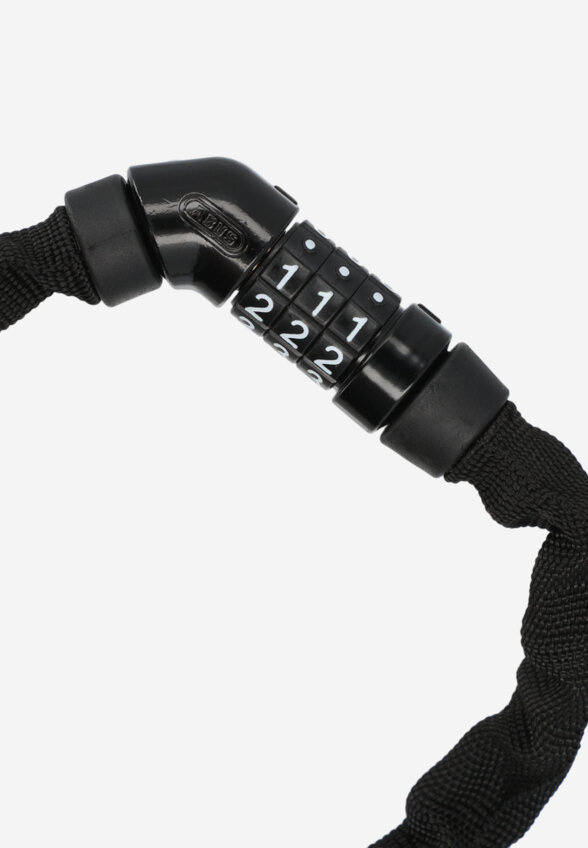Замок велосипедный кодовый Abus 4804 C/75 BU Steel-O-Chain, Черный