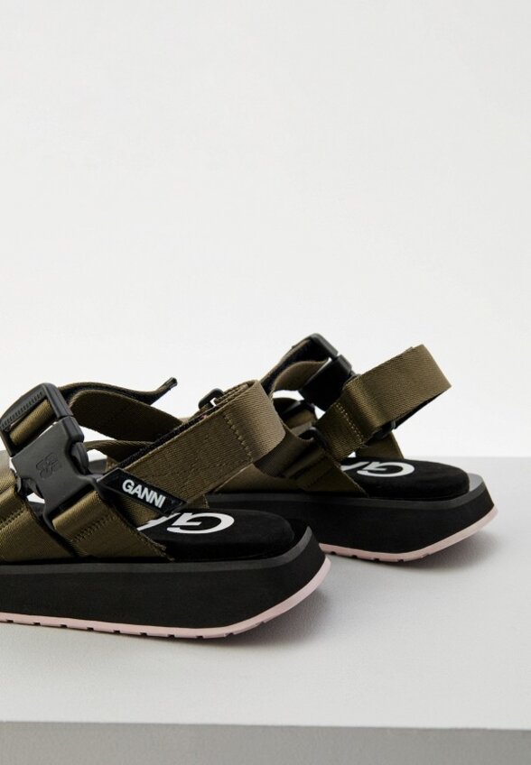 Сандалии Ganni