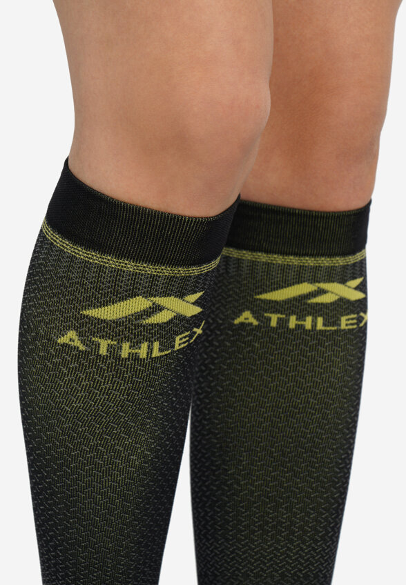 Гольфы компрессионные Athlex, 1 пара, Черный