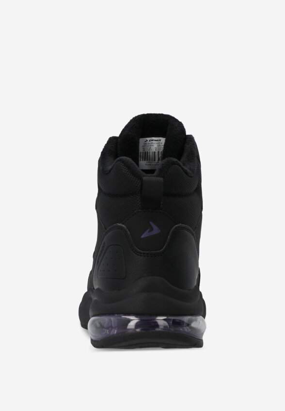 Кроссовки утепленные женские Demix Neo Bubble Mid, Черный