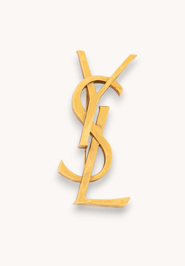 Saint Laurent Brooch