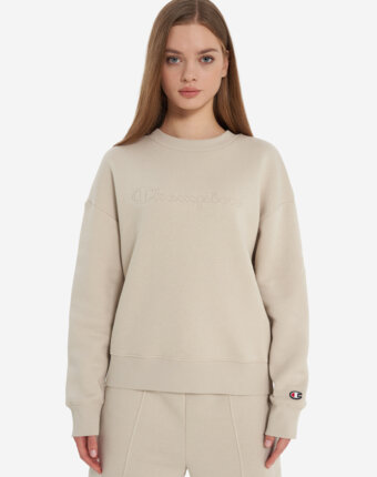 Свитшот женский Champion, Бежевый женщинам