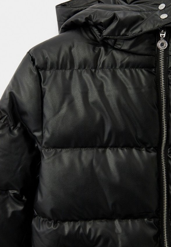 Куртка кожаная утепленная Le Temps des Cerises