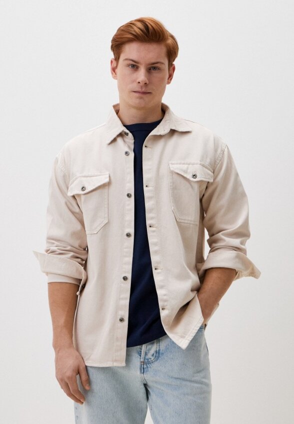 Рубашка джинсовая Gaxgax