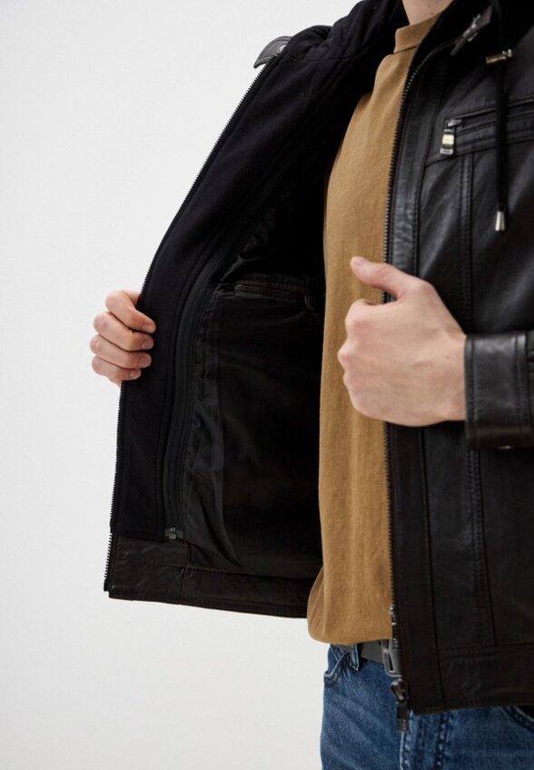 Куртка кожаная Jorg Weber