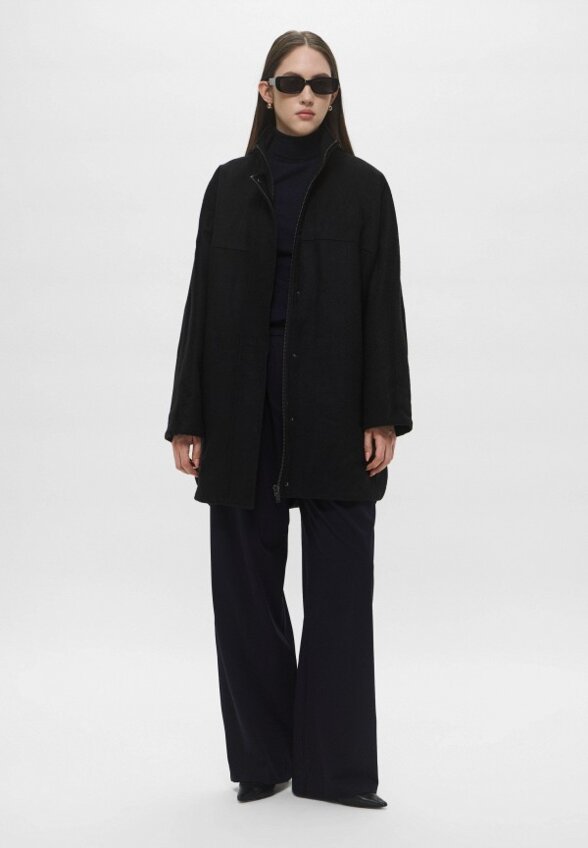 Пальто однобортное Trussardi