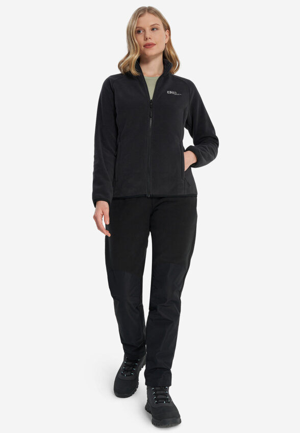 Джемпер флисовый женский Jack Wolfskin Moonrise, Черный