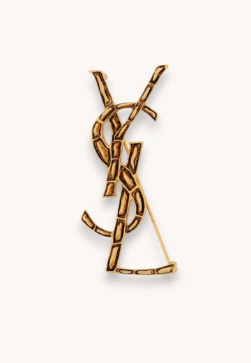 Saint Laurent Brooch