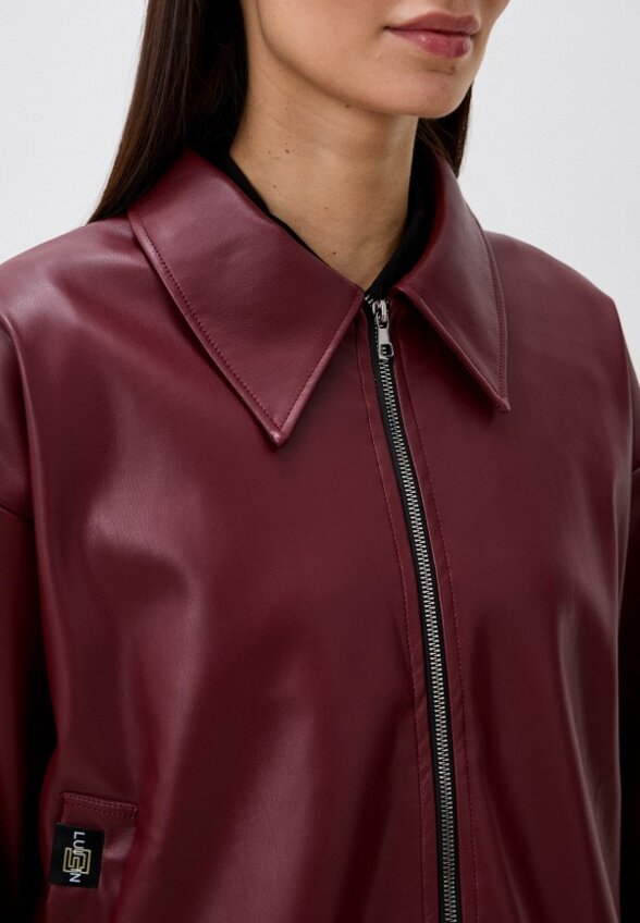 Куртка кожаная Luigin