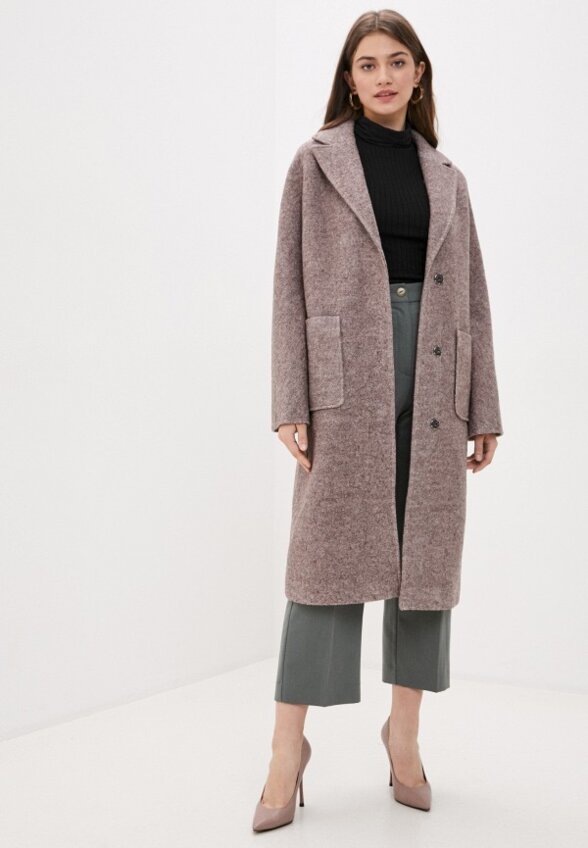 Пальто однобортное Ovelli