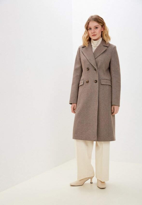 Пальто двубортное Ovelli