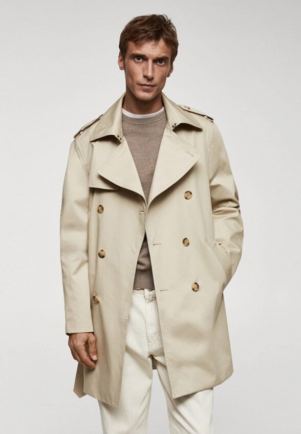 Тренч Mango Man