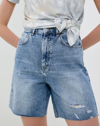Шорты джинсовые O'stin женщинам