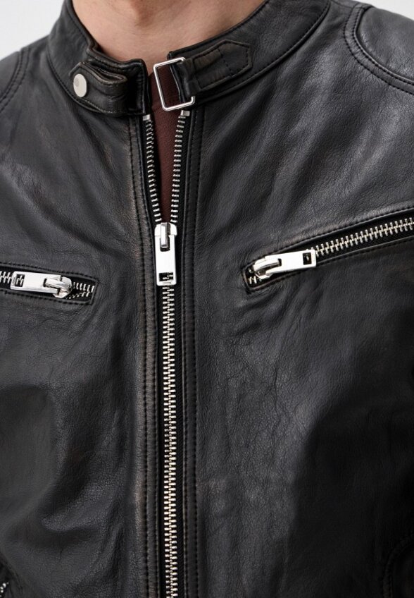 Куртка кожаная Jorg Weber