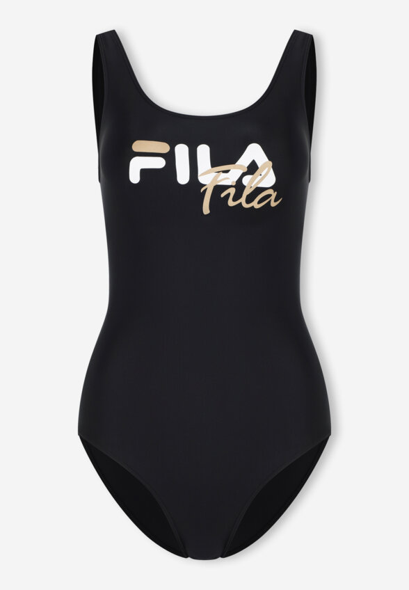 Купальник слитный женский FILA, Черный