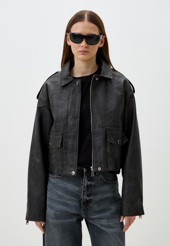 Куртка кожаная Sodamoda