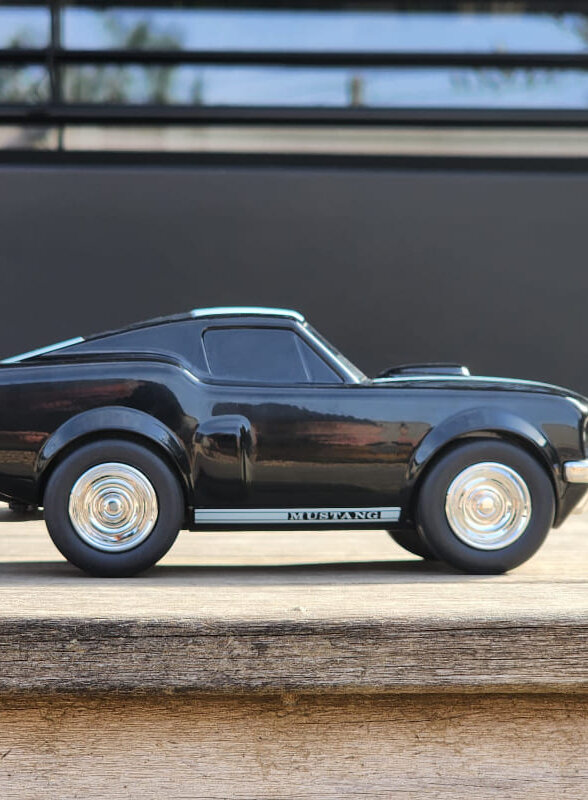Игрушечная гоночная машинка Baghera Ford Mustang, черная