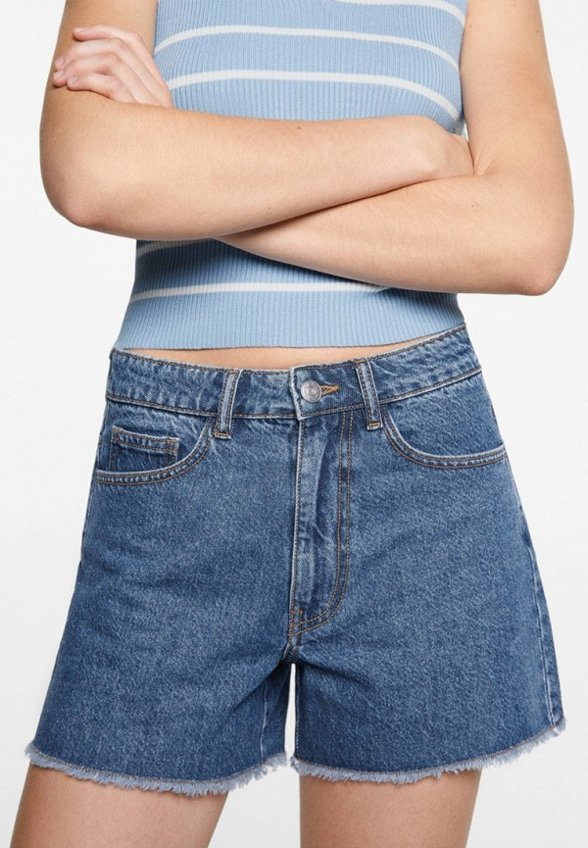 Шорты джинсовые Mango Teen