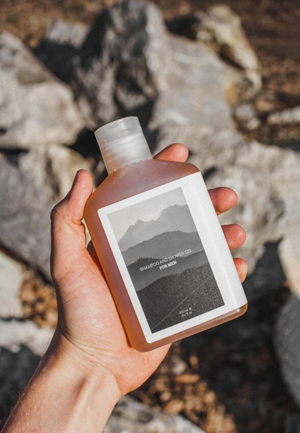 Шампунь-гель для волос и тела UTE