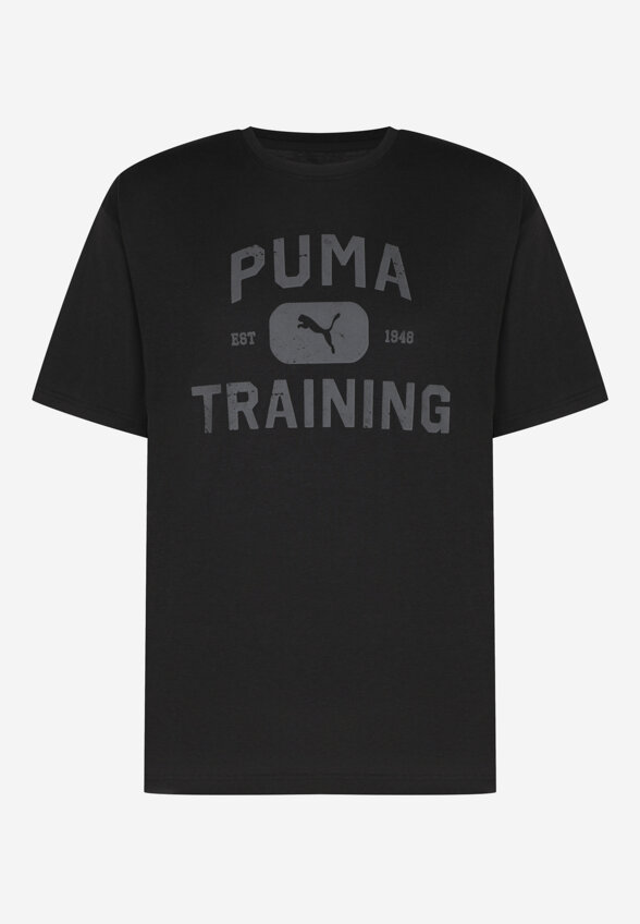 Футболка мужская PUMA Graphics Train Logo Relaxed, Черный