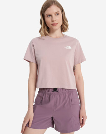 Футболка женская The North Face Simple Dome, Розовый женщинам