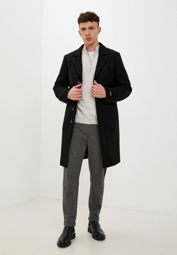 Пальто однобортное Misteks design