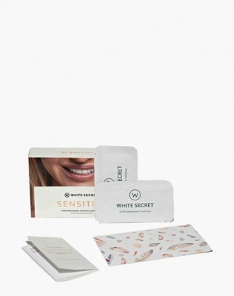 Полоски для зубов отбеливающие White Secret женщинам