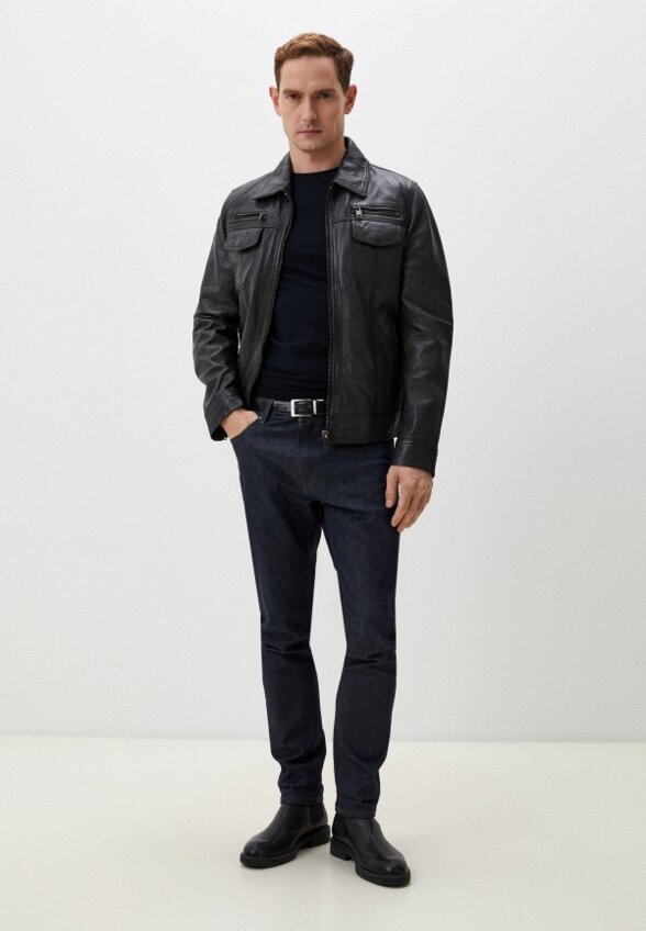 Куртка кожаная Jorg Weber