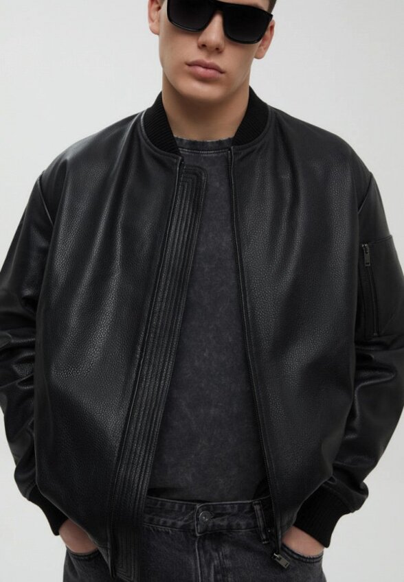 Куртка кожаная Finn Flare