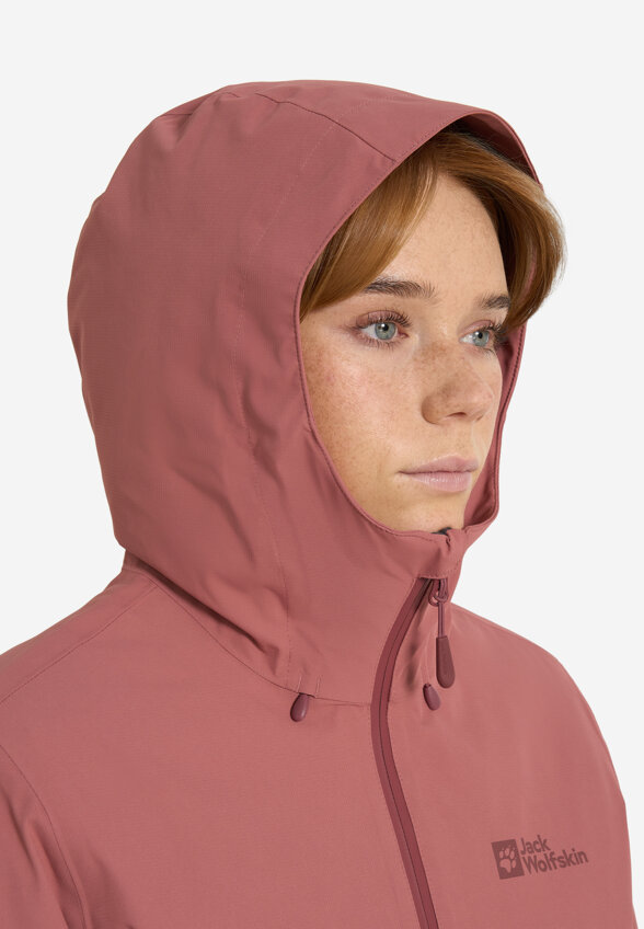 Куртка утепленная женская Jack Wolfskin Wisper, Красный