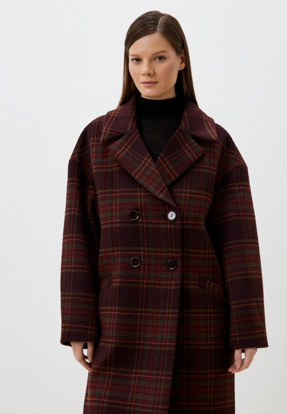 Пальто двубортное Uniize