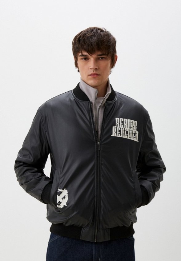 Куртка кожаная утепленная Funday