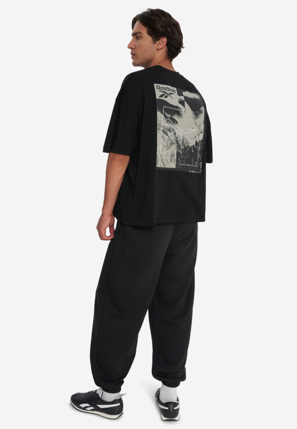 Футболка мужская Reebok Melvin Mountain, Черный