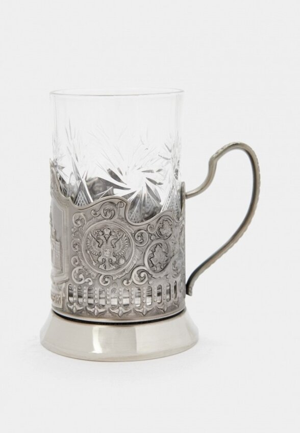 Стакан с подставкой Кольчугинский мельхиор